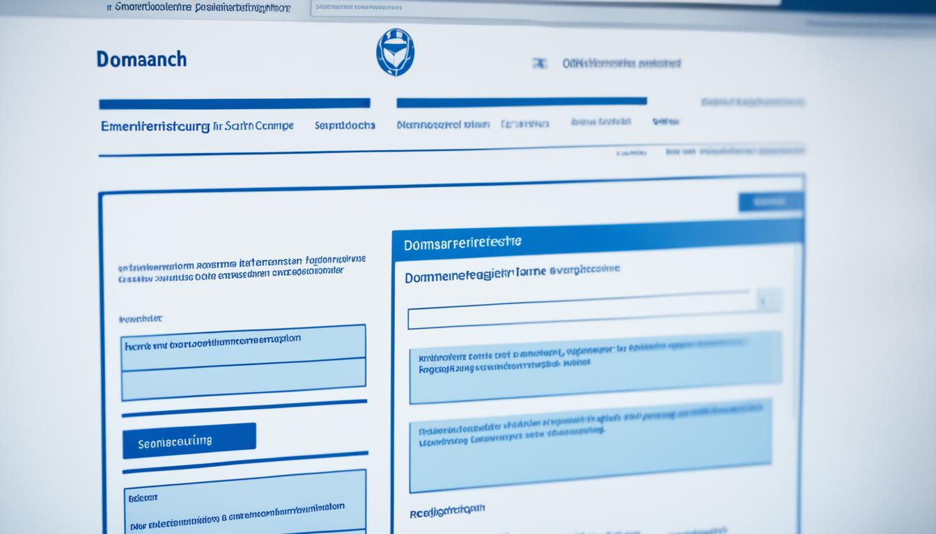 Domänenregistrierung